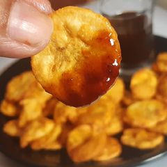 A picture of Kurkure kele ke pakode.