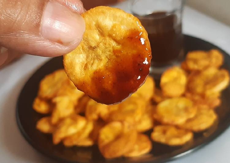 Recipe of Super Quick Homemade Kurkure kele ke pakode