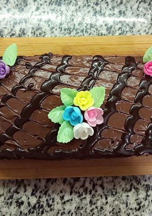 صورة لوصفة كيك رائع مناسب للجمعات والحفلات