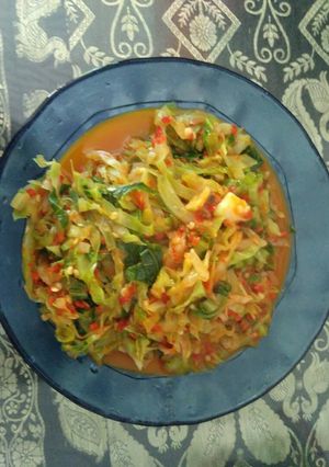 Foto resep Tumis Kol Pedas Masak Saori