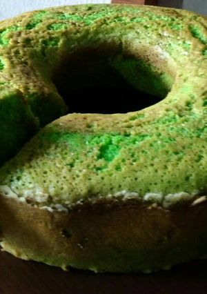 Foto resep Bolu panggang pandan simple
