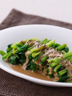 【家樂福廚房】低熱量輕食》胡麻菠菜 的食譜成品照片
