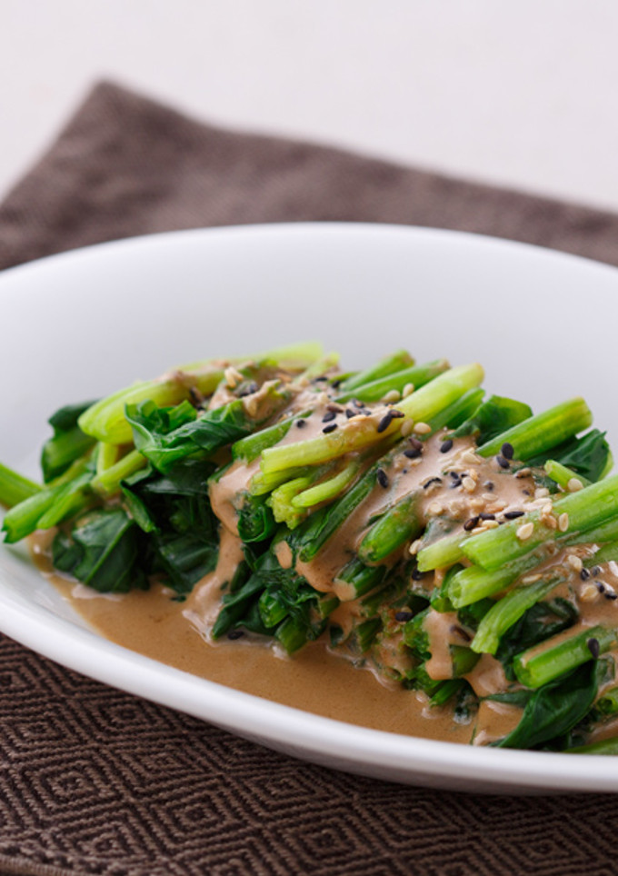 【家樂福廚房】低熱量輕食》胡麻菠菜 的食譜成品照片