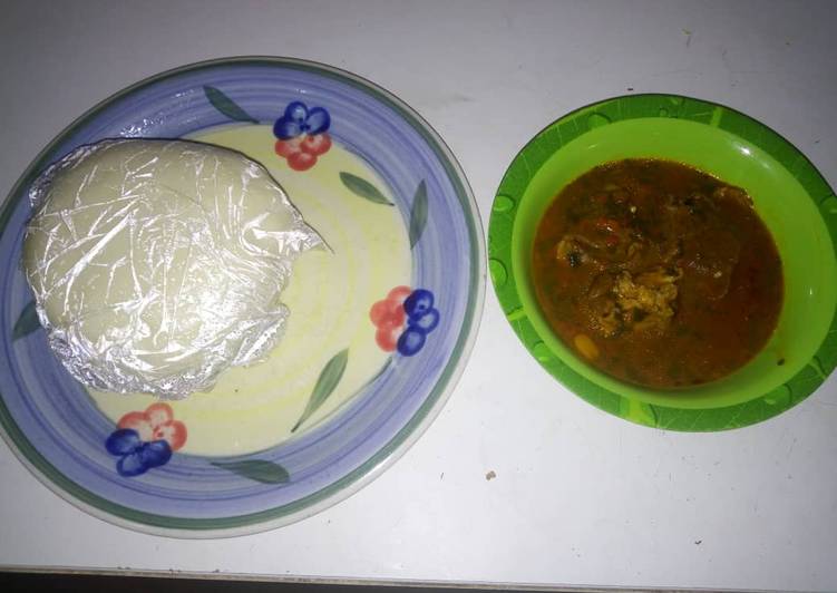 Step-by-Step Guide to Prepare Homemade Iyàn and ogbono | This is Recipe So Favorite You Must Try Now !!