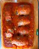 Enrollados de carne molida