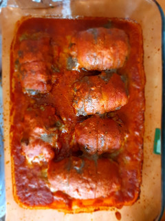 Una foto de Enrollados de carne molida