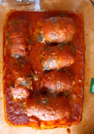 Una foto de Enrollados de carne molida