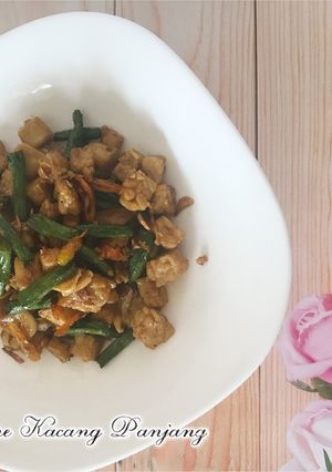 Foto resep Orek Tempe Kacang Panjang