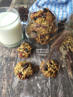 Foto resep Oil Oatmeal Cookies