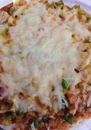 A picture of Veg pizza.
