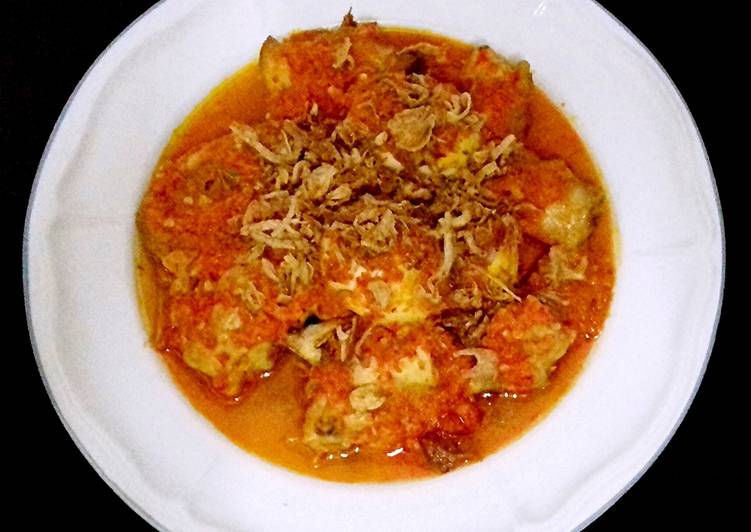 Langkah Mudah untuk Membuat Ayam Telur Habang (Khas Banjar) Anti Gagal