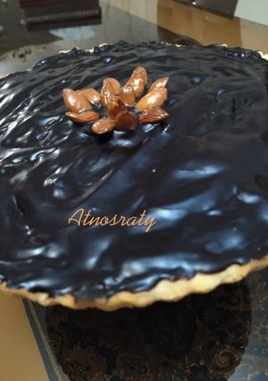 عکسی از دستور تارت شکلاتی🍮🍮