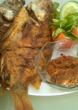 Foto resep Ikan Nila Goreng Sambal Terasi