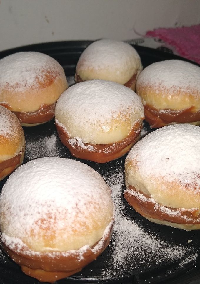 Una foto de Pancitos de leche rellenos
