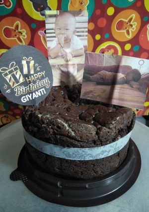 Foto resep Brownis nutricake 1 telur