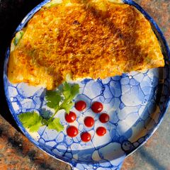A picture of Cabbage pancake.