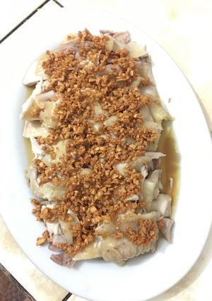 Foto resep Ayam pa cam kee (ayam rebus)