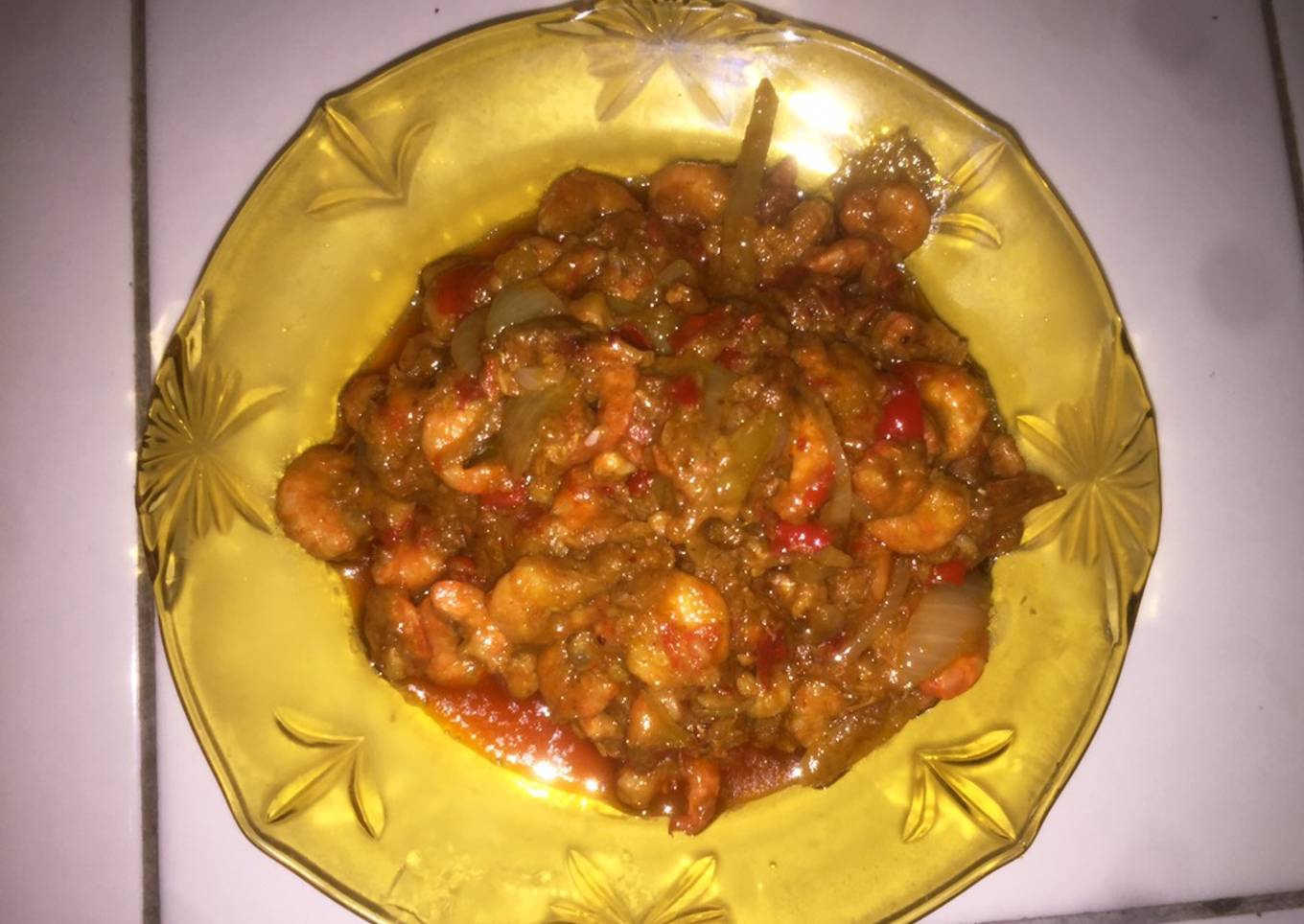 🦐udang balado asam manis