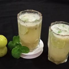 A picture of Amla mint Mojito.