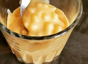 Una foto de Tapioca Tres leches con coco