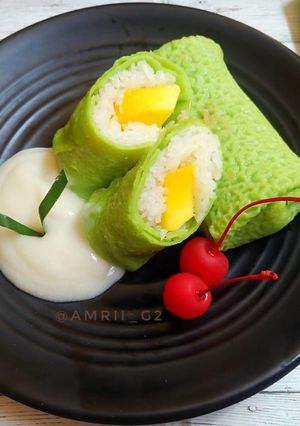 Foto resep Dadar Ketan Mangga