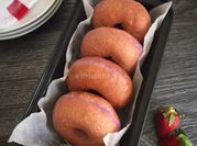Gambar donat ubi ungu