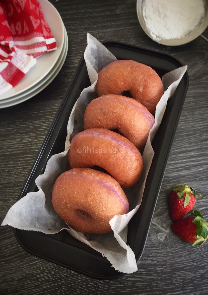 Foto resep Donat Ubi Ungu