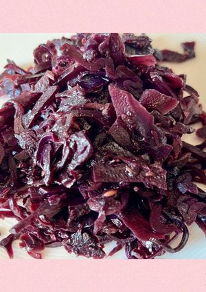 Foto di 227• Cavolo viola agrodolce con aceto balsamico e semi di finocchietto