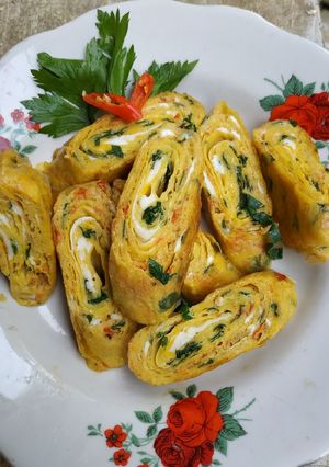 Foto resep Telur Gulung Pedass