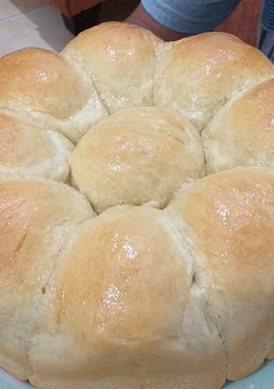 Foto resep Roti sobek jadul, no telur, no butter, no susu