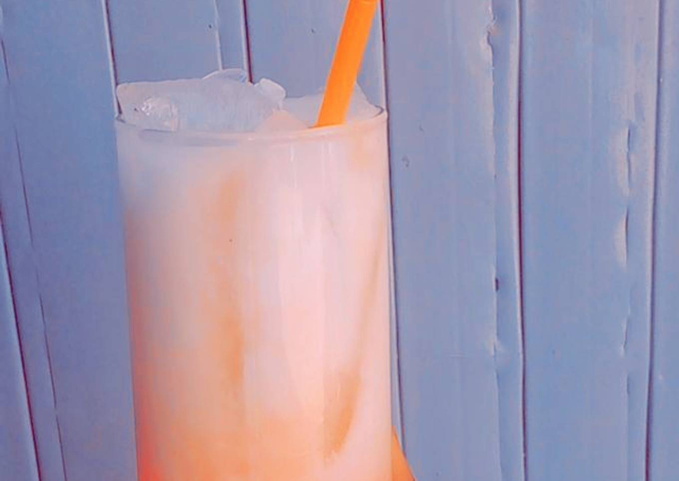 Creamy coconut mocktail