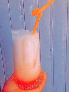 A picture of Creamy coconut mocktail.