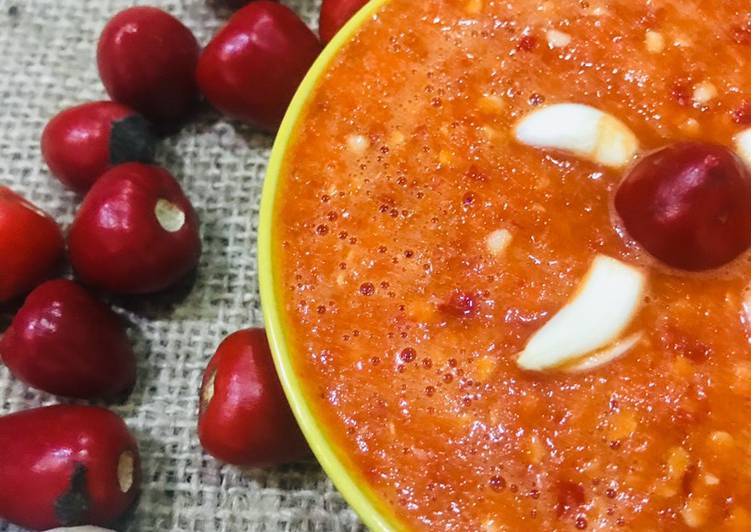 Easiest Way to Cook Delicious Lal mirch or lehsan ki chutney
