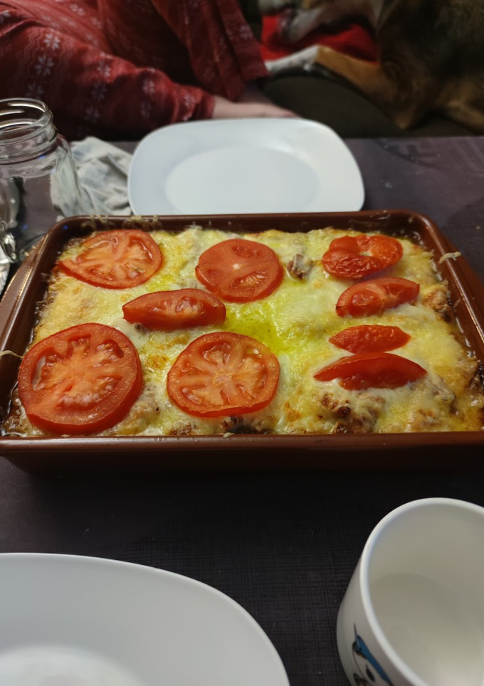 Una foto de Pollo al horno