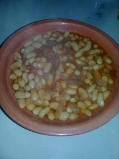 صورة لوصفة لوبيا بصل وطماطم