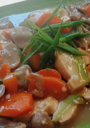 Foto resep Tumis wortel bakso tahu