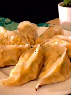 地瓜雞蛋蔥煎餃 - 清冰箱料理 的食譜成品照片
