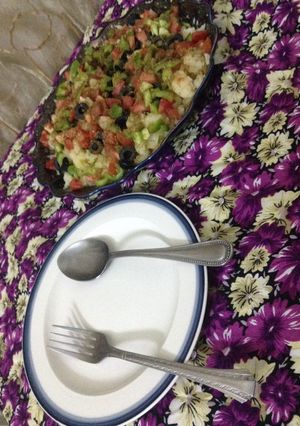 صورة لوصفة بطاطس بالخضروات