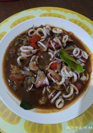 Foto resep Cumi Saus Padang Pedas