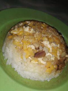 Foto resep Nasi Tim jagung tempe
