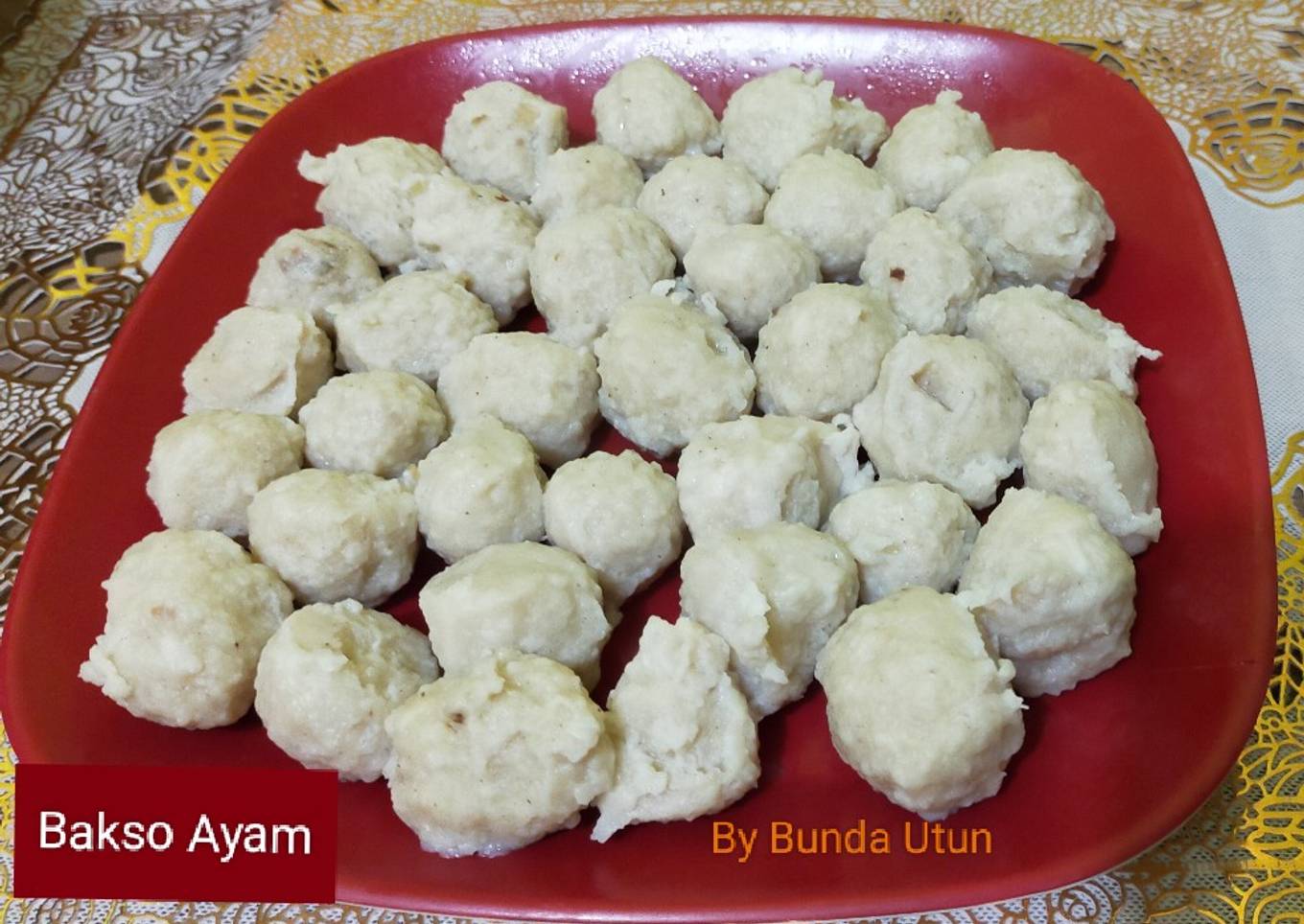 Bakso Ayam simple