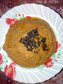 வாழைப்பூ வதக்கு சட்னி(Vaazhaipoo vathakku chutney recipe in tamil) செய்முறை முக்கிய புகைப்படம்