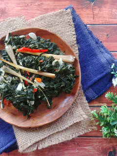 Foto resep Tumis Daun Singkong