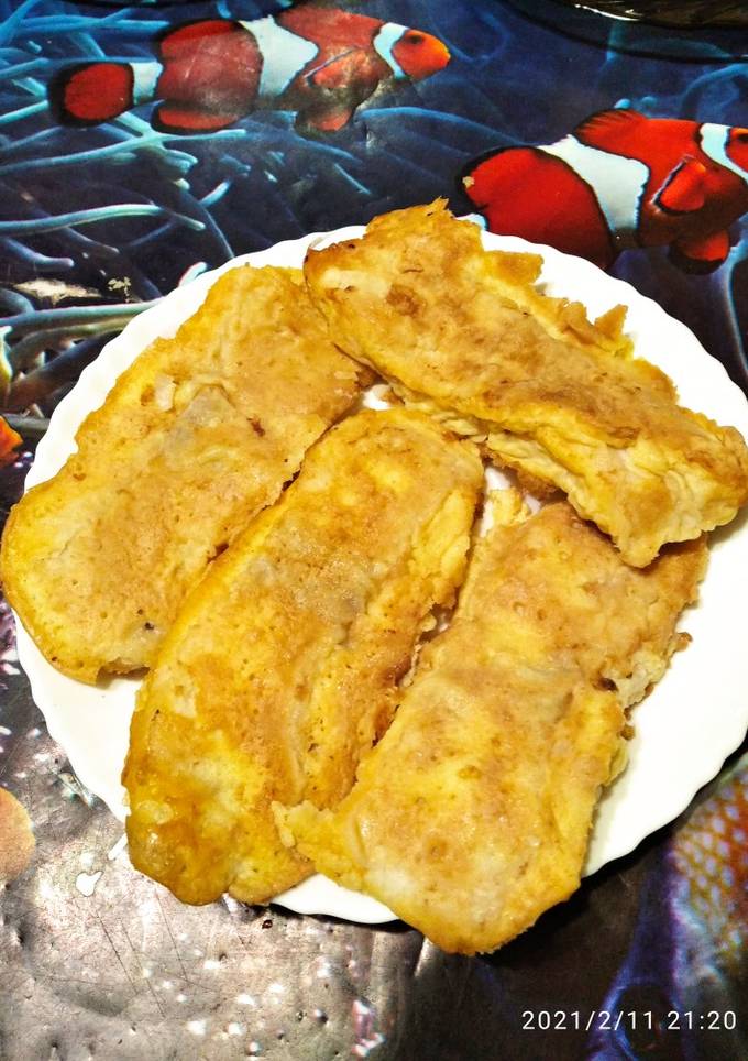 Морський окунь в клярі