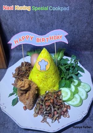 Foto resep Nasi kuning spesial Cookpad