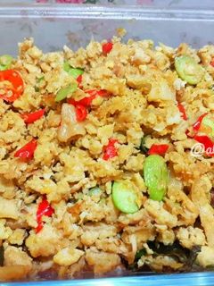 Foto resep Orak arik telur petai