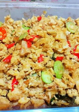Foto resep Orak arik telur petai