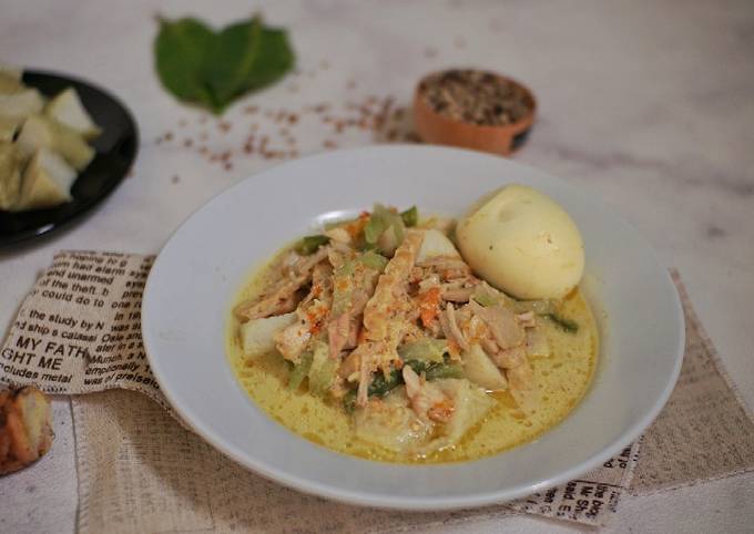 Ini dia! Resep buat #121 Lontong Sayur dijamin gurih