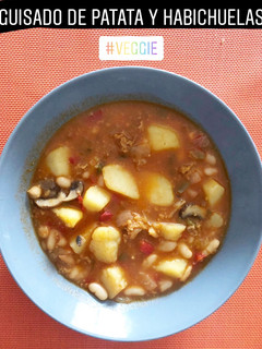 Una foto de Guisado Veggie Patata y Habichuelas