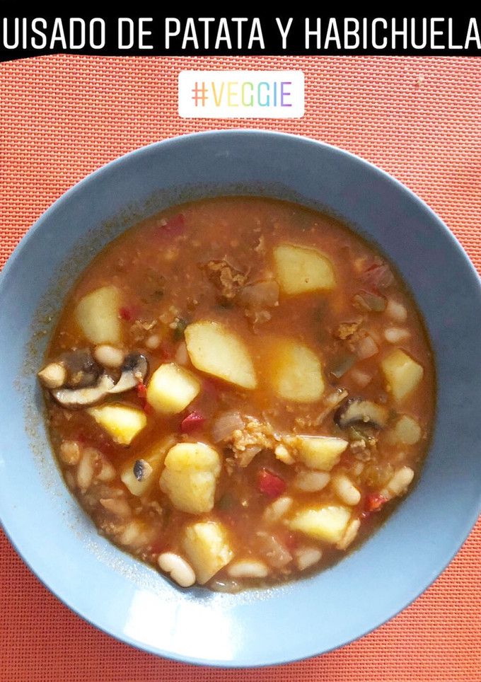 Una foto de Guisado Veggie Patata y Habichuelas
